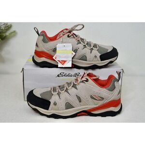 Eddie Bauer Womens Longview Trail Shoe Sand Red 9.5 Wide NEW